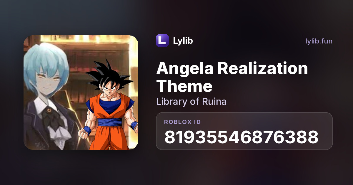Library of Ruina — Angela Realization Theme — код музыки Roblox | Lylib